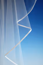 Load image into Gallery viewer, Bridal Apparel Ribbon Edge Veil || CGAR001
