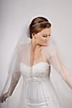 Load image into Gallery viewer, Bridal Apparel Simple Edge Veil || CGC16A
