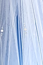 Load image into Gallery viewer, Bridal Apparel Silver Flower Scatter Veil || CGC318C

