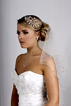 Load image into Gallery viewer, Bridal Apparel Crystal Drop Veil - CGC404C
