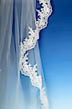 Load image into Gallery viewer, Bridal Apparel Corded Lace Edge Veil || CGC431C

