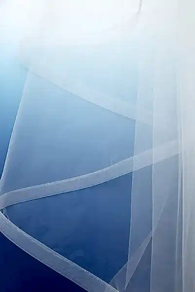 Bridal Apparel Wide Crinoline Edge Veil || CGC504A