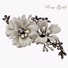 Load image into Gallery viewer, Faye Vintage Rose Headpiece
