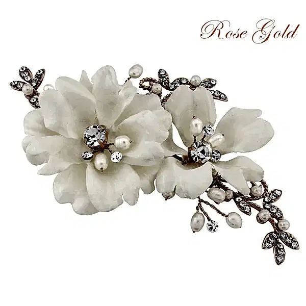 Faye Vintage Rose Headpiece